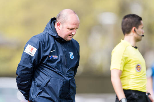 Norrbys tränare Simon Eriksson deppar