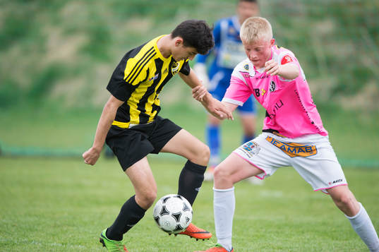 i matchen pojkar födda 2002, U2,  mellan IFK Hässleholm