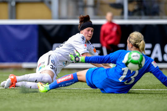 Rosengårds Ella Masar McLeod gör 3-0 bakom Göteborgs