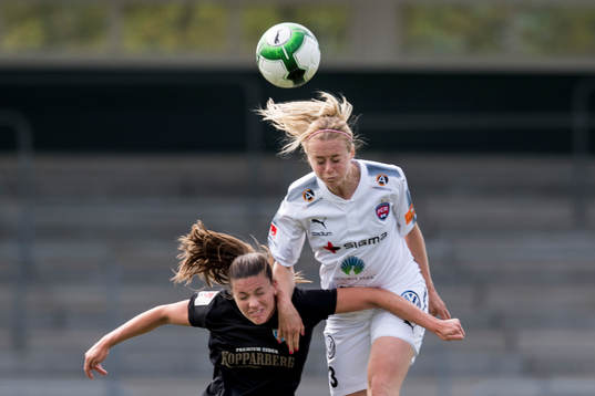 Göteborgs Beata Kollmats och Rosengårds Amanda Ilestedt