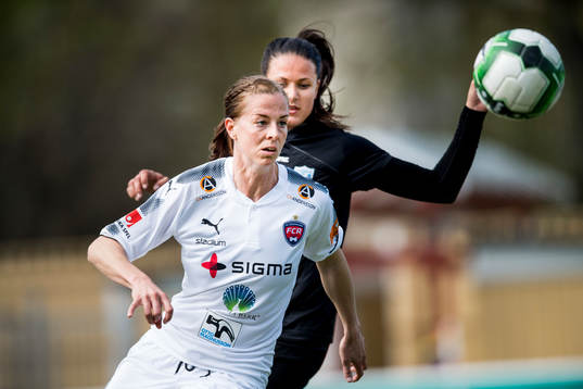 Rosengårds Lotta Schelin och Göteborgs Beata Kollmats