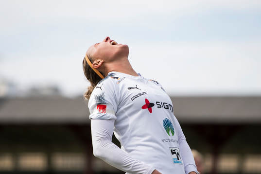 Rosengårds Sanne Troelsgaard Nielsen deppar