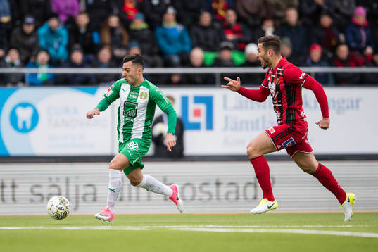 Hammarbys Jiloan Hamad  mot Östersunds Sotirios