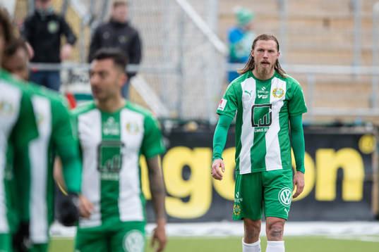 Hammarbys Björn Paulsen deppar