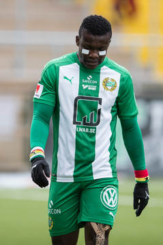 Hammarbys Joseph Aidoo deppar