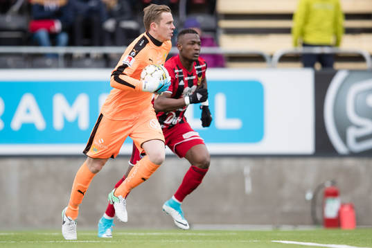 Hammarbys målvakt Ögmundur Kristinsson