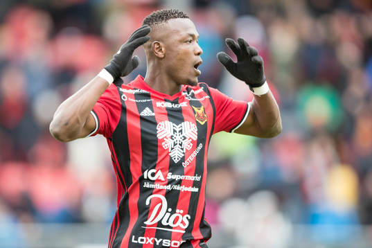 Östersunds Alhaji Gero deppar