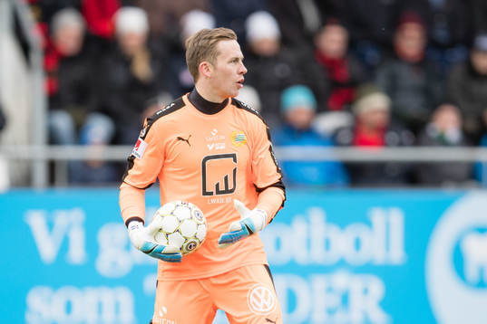 Hammarbys målvakt Ögmundur Kristinsson