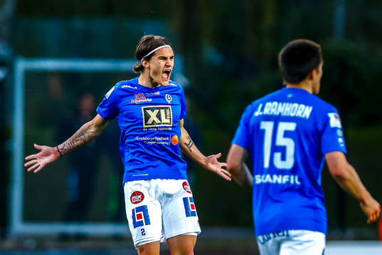 Åtvidabergs Jon Birkfeldt  jublar