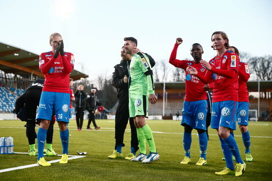 Helsingborgs Martin Christensen kramar om Matthew Robert