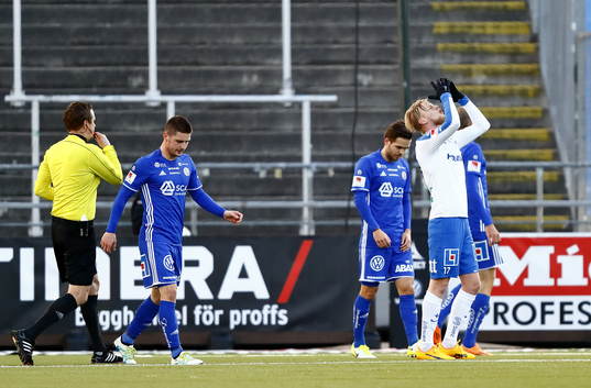 Norrköpings Kalle Holmberg deppar