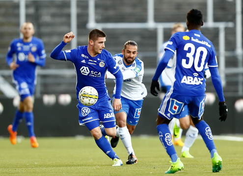Sundsvalls Kristinn Freyr Sigurdsson och Norrköpings