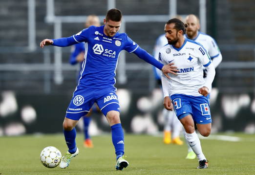 Sundsvalls Kristinn Freyr Sigurdsson och Norrköpings