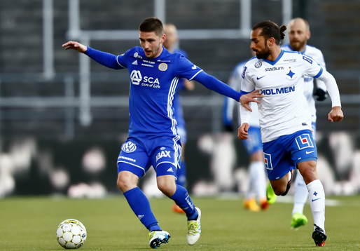 Sundsvalls Kristinn Freyr Sigurdsson och Norrköpings