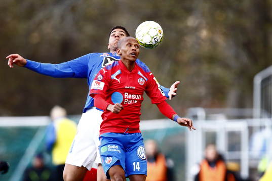 Helsingborgs Bradley Ralani i nickduell med