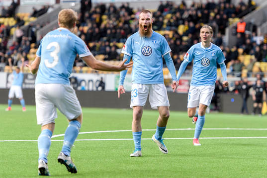 Malmö FFs Jo Inge Berget jublar
