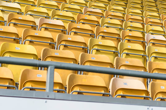 Läktarstolar på Borås arena
