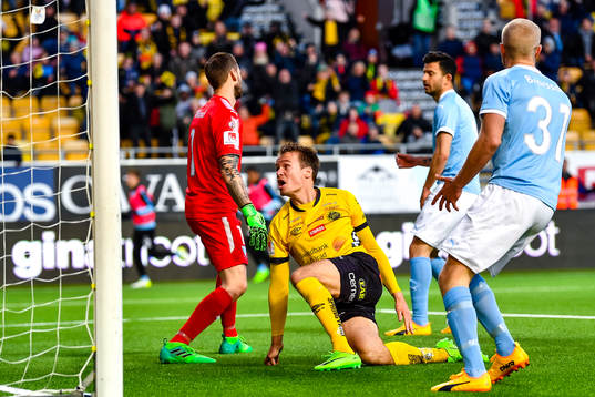Elfsborgs Viktor Prodell jublar