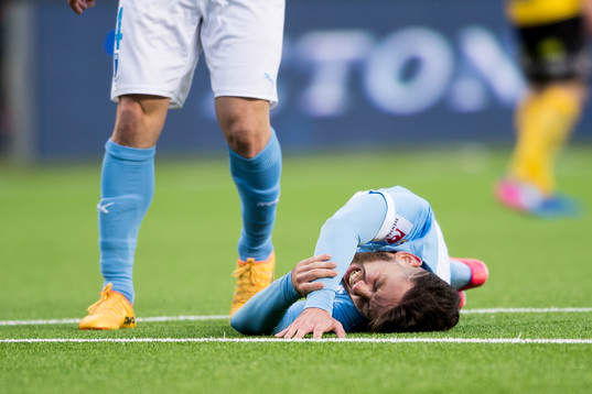 Malmö FFs Erdal Rakip blir liggande