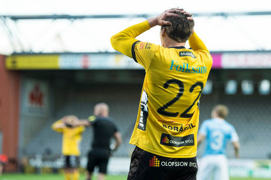 Elfsborgs Viktor Prodell deppar