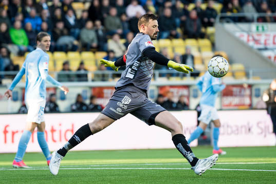 Elfsborgs målvakt Kevin Stuhr Ellegaard