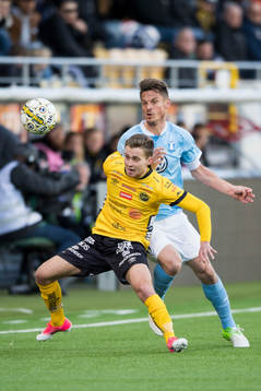 Elfsborgs Adam Lundqvist och Malmö FFs Markus Rosenberg