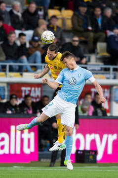 Elfsborgs Jon Jönsson och Malmö FFs Markus Rosenberg