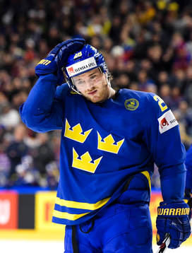 Sveriges Elias Lindholm deppar