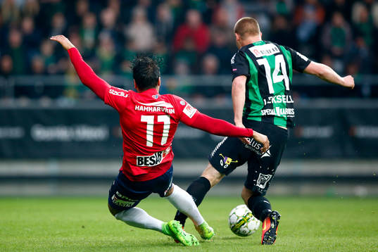 Situationen som ger rött kort för Örgrytes William