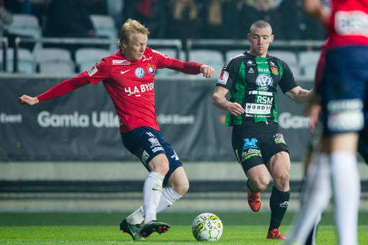 Örgrytes Jacob Ericsson mot GAIS James Sinclair