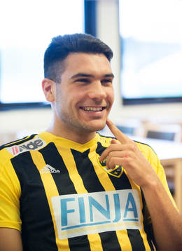 IFK Hässleholms nyförvärv Tommy Filipovic 11 maj 2017