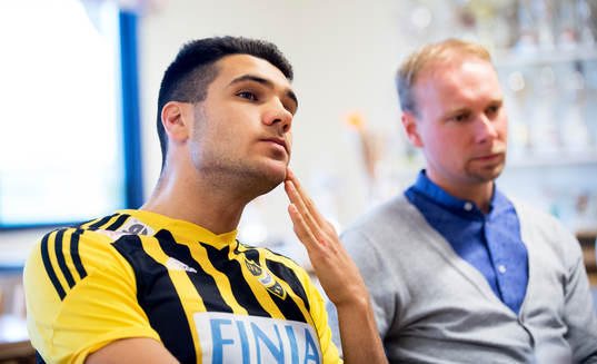 IFK Hässleholms nyförvärv Tommy Filipovic 11 maj 2017