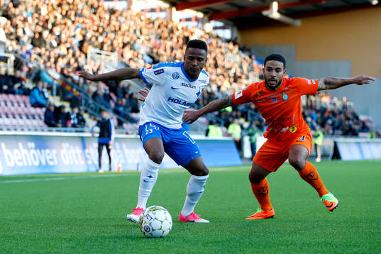 Norrköpings Niclas Eliasson och AFC Eskilstunas Jernade
