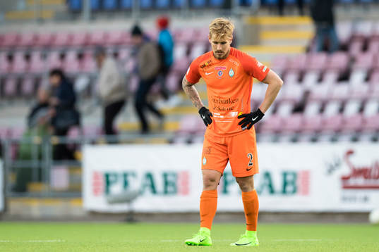 AFC Eskilstunas Daniel Björnquist deppar