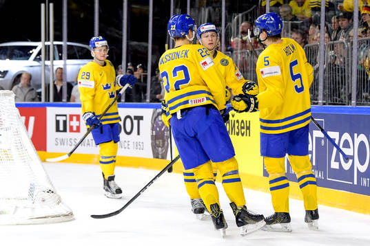 Sveriges William Nylander, Joel Eriksson Ek, William