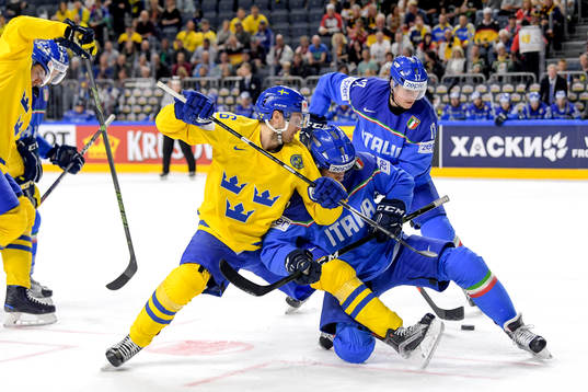 Sveriges Marcus Krüger och Italiens Raphael Andergassen