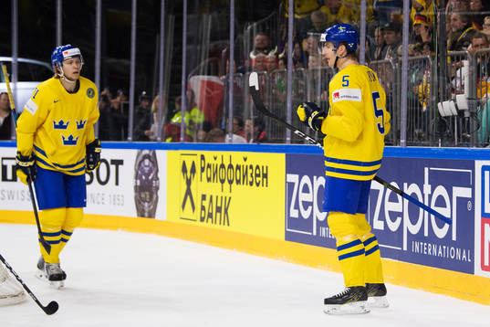 Sveriges William Karlsson och Philip Holm