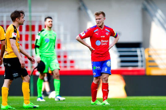 Helsingborgs Andreas Landgren deppar