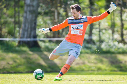 Kågeröds målvakt Carl Lindell