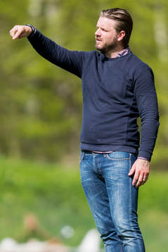 Kågeröds tränare Andreas Dahl