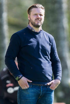Kågeröds tränare Andreas Dahl