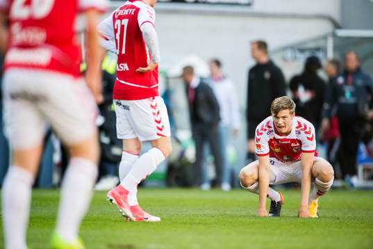 Kalmars Svante Ingelsson deppar