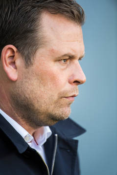 Häckens tränare Mikael Stahre