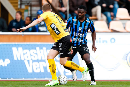 Sirius Moses Ogbu och Elfsborgs Joakim Nilsson