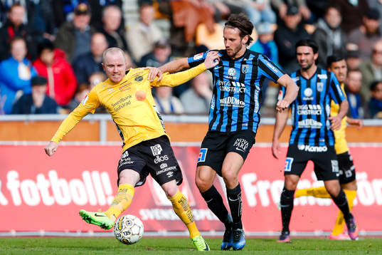 Elfsborgs Simon Lundevall och Sirius Johan Eiswohld
