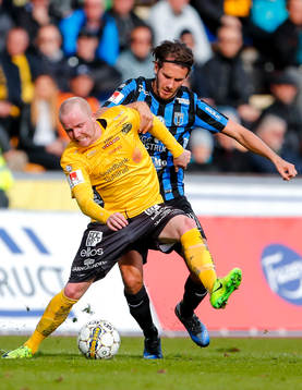 Elfsborgs Simon Lundevall och Sirius Johan Eiswohld
