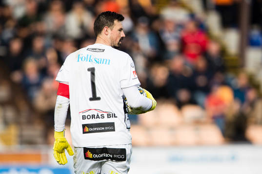 Elfsborgs målvakt Kevin Stuhr Ellegaard