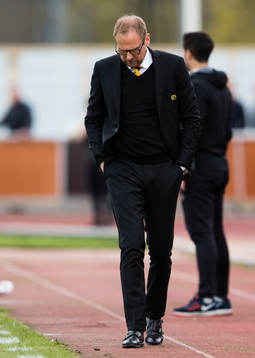 Elfsborgs manager Magnus Haglund deppar