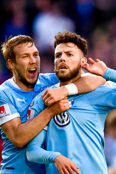 Malmö FFs Erdal Rakip jublar