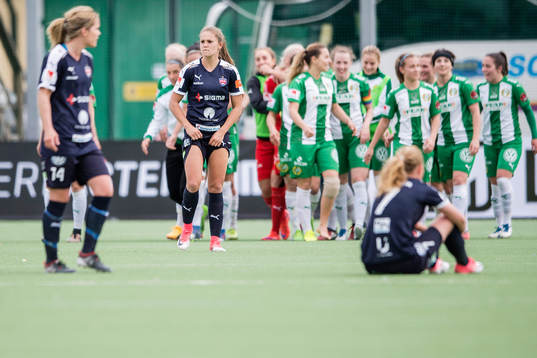 Rosengårds spelare deppar